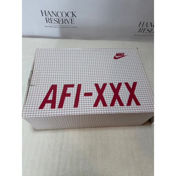 Nike Air Force 1 Posite FL Max QS Triple Black Foamposite AF1 Size 10 548968-010 - Picture 3 of 14